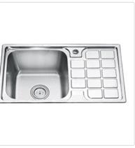 Chậu Rửa Inox Kasar 2 Hố Cân Trắng - 102 (740x460x220)